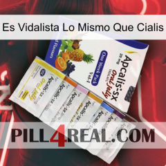 Is Vidalista The Same As Cialis 11